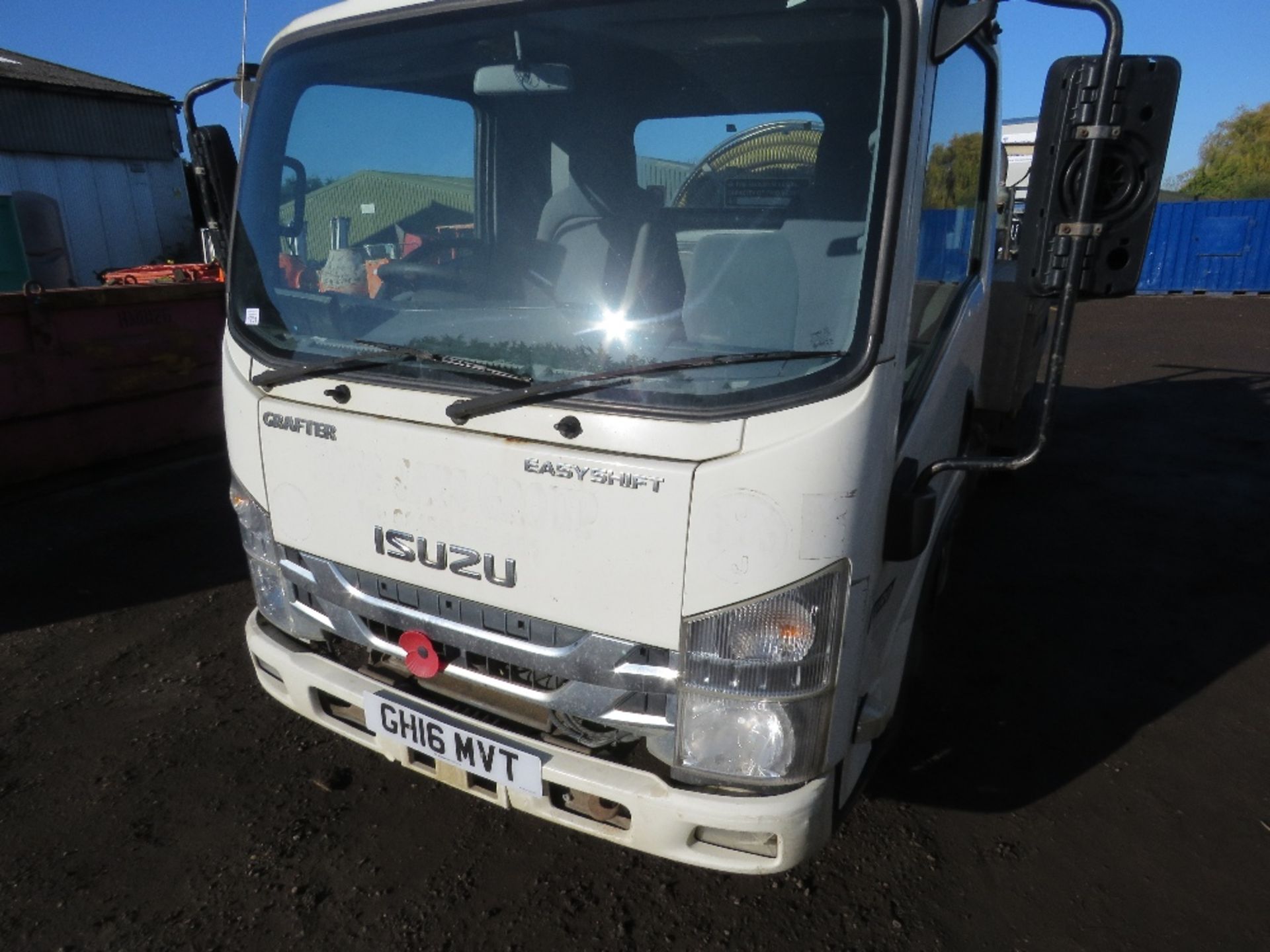 ISUZU GRAFTER 3500KG TOILET SERVICE TRUCK REG:GH16 MVT. WITH V5, OWNED FROM NEW, D.O.R:01/03/16. - Image 11 of 15