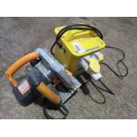 CIRCULAR SAW AND TRANSFORMER, 110V