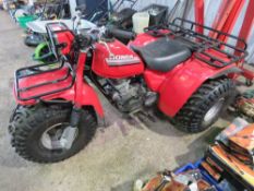 HONDA 3 WHEELED BIKE BIG RED TYPE. THIS LOT IS SOLD UNDER THE AUCTIONEERS MARGIN SCHEME, THEREFO