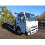 MITSUBISHI FUSO AUTOMATIC BEAVERTAIL PLANT LORRY REG: AY64 LSD. FIRST REGISTERED 25/09/14. WITH FUL