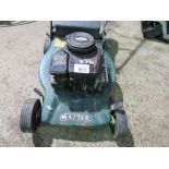 HAYTER MOWER WITH BAG. THIS LOT IS SOLD UNDER THE AUCTIONEERS MARGIN SCHEME, THEREFORE NO VAT WI