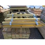 6 X ASSORTED WOODEN FIELD GATES 0.9M -3.6M APPROX.