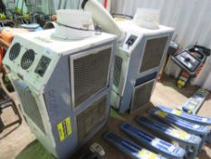 2 X MOVINCOOL SPOT COOLING UNITS 240V LARGE OUTPUT.