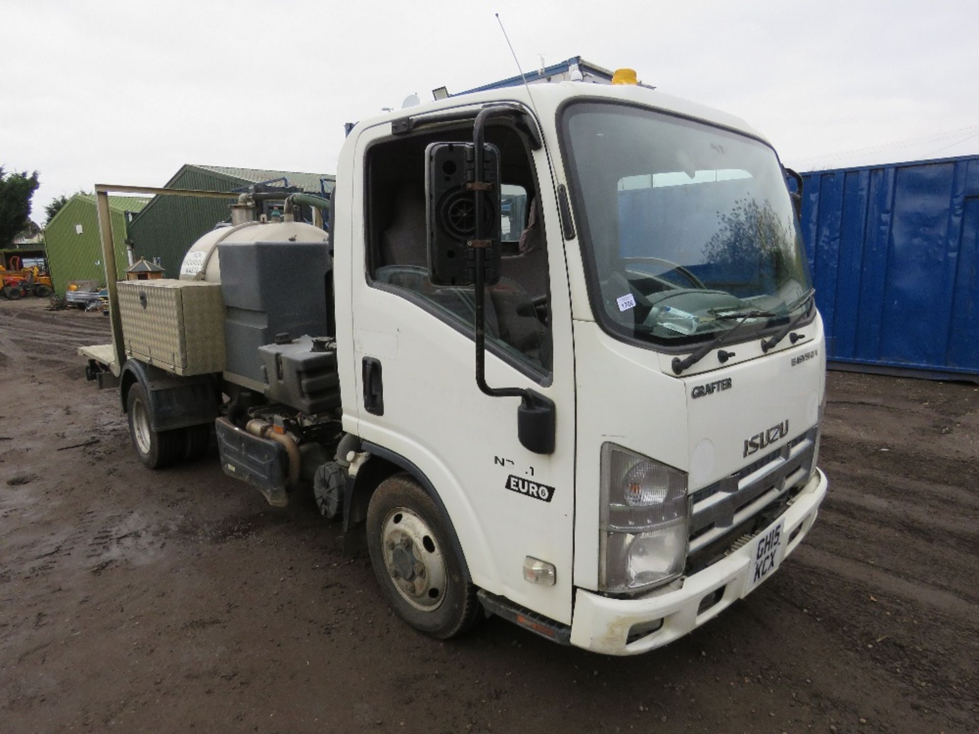 ISUZU GRAFTER N35.150 TOILET SERVICE TRUCK REG:GH15 KCX. 3500KG RATED. 147,877 REC MILES. WITH V5, O