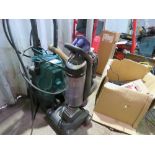 240V PRESSURE WASHER PLUS A VACUUM CLEANER. THIS LOT IS SOLD UNDER THE AUCTIONEERS MARGIN SCHEME