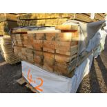 PACK OF UNTREATED BOARD CAPS 1.99M LENGTH X 145MM X 35MM APPROX.