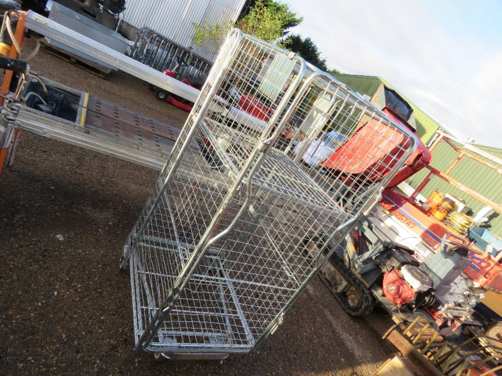 WHEELED CAGE TROLLEY. - Image 2 of 2