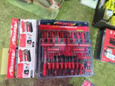 LARGE QUANTITY OF ASSORTED SCREWDRIVERS AND HEX KEY WRENCHES.