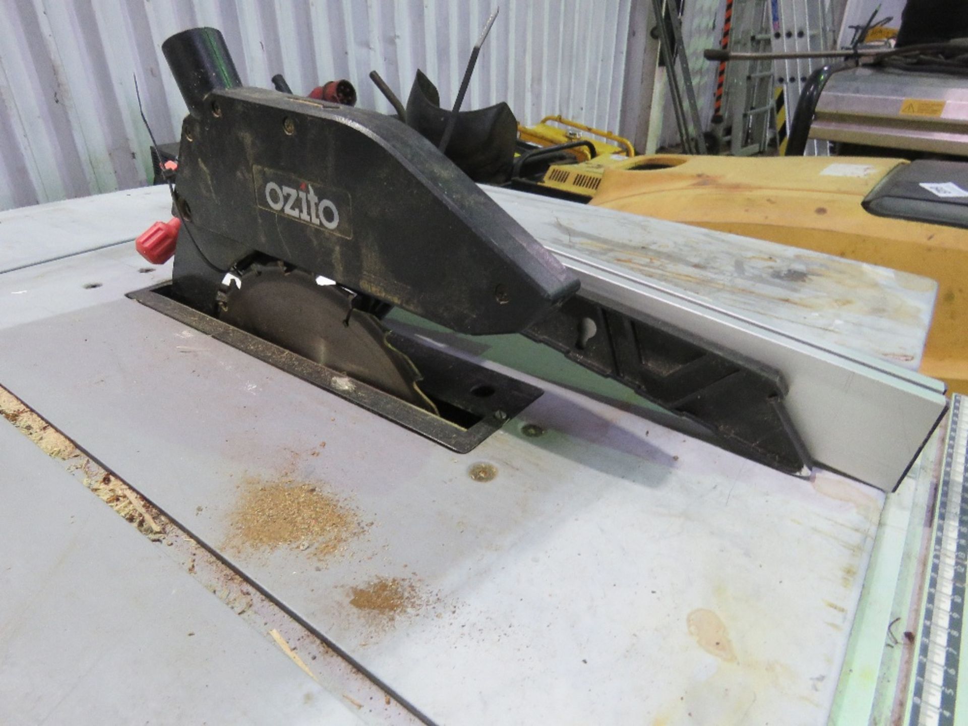 OZITO 240V POWERED TABLE SAW. THIS LOT IS SOLD UNDER THE AUCTIONEERS MARGIN SCHEME, THEREFORE NO - Image 3 of 3