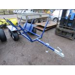 BEACONSFIELD TWIN AXLED LOG CARRYING TRAILER ON FLOATATION TYRES, YEAR 2023. 2.5M LENGTH CARRYING AR