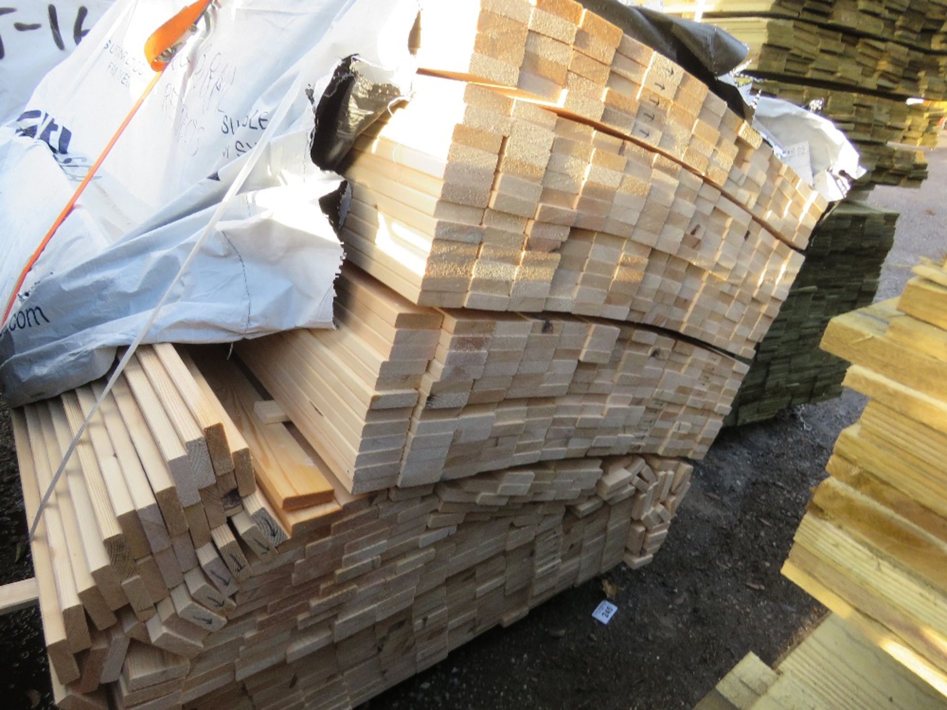 EXTRA LARGE PACK OF UNTREATED TIMBER BOARDS, 65MM X 20MM APPROX. @ 1.83M LENGTH APPROX. - Image 2 of 3