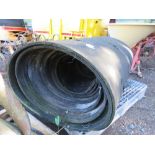 ROLL OF CONVEYOR BELTING, 4FT 6" WIDTH APPROX, IDEAL FOR TRACKED MACHINE LOADING ETC. DIRECT FROM LO