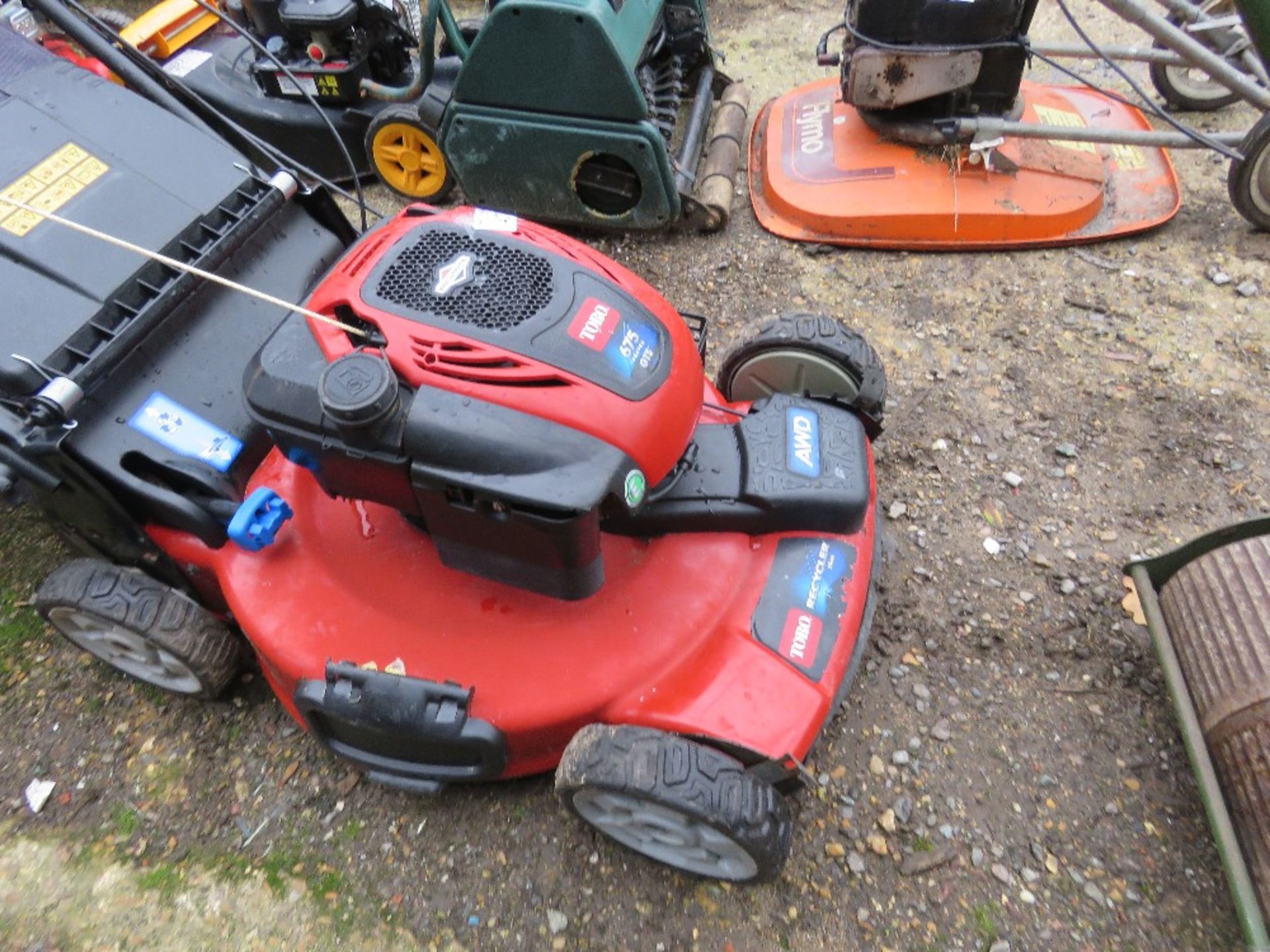 TORO PROFESSIONAL AWD PETROL ENGINED LAWN MOWER, WITH BOX. THIS LOT IS SOLD UNDER THE AUCTIONEERS - Image 2 of 4