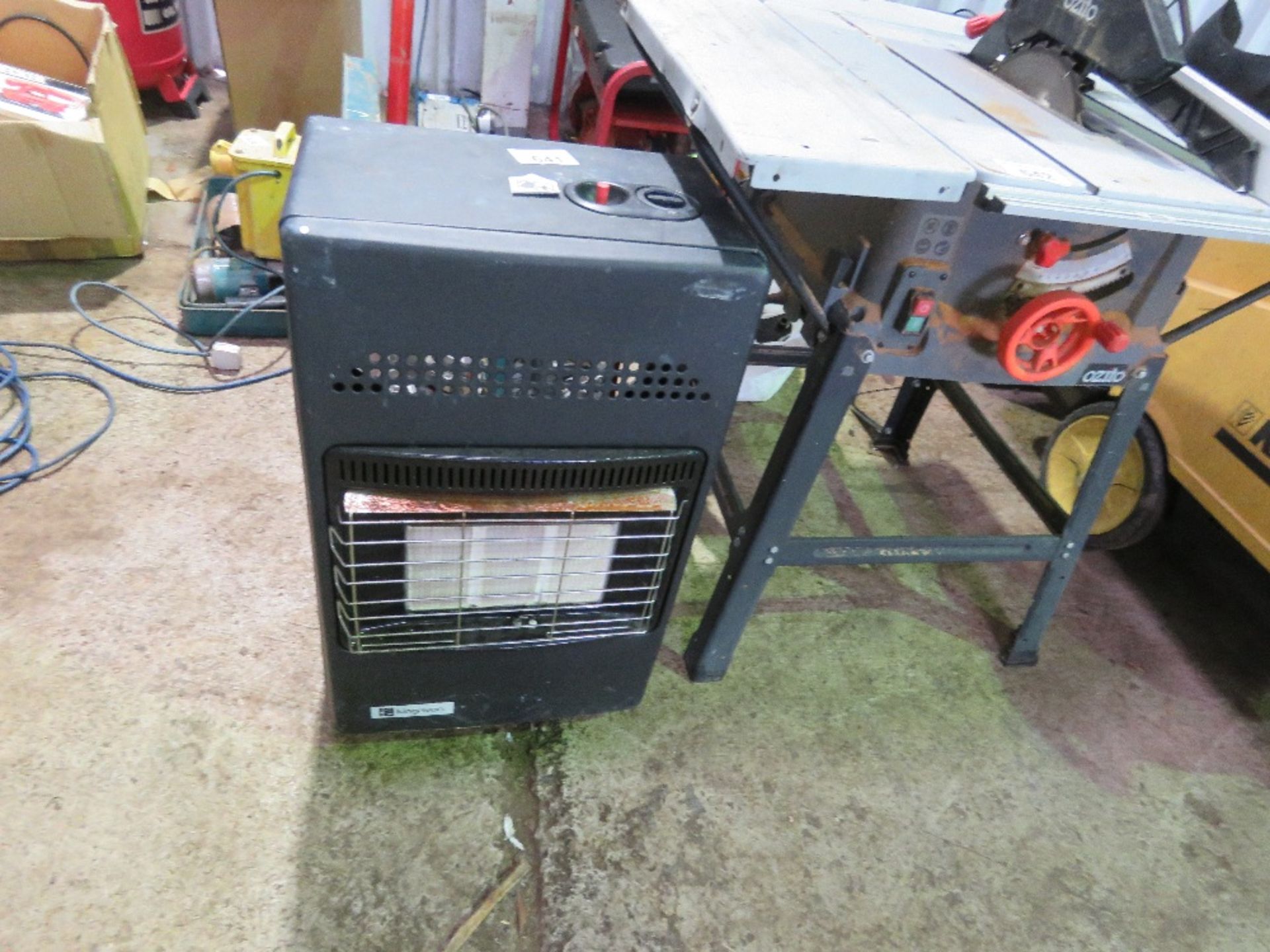 GAS ROOM HEATER. THIS LOT IS SOLD UNDER THE AUCTIONEERS MARGIN SCHEME, THEREFORE NO VAT WILL BE