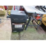 GAS ROOM HEATER. THIS LOT IS SOLD UNDER THE AUCTIONEERS MARGIN SCHEME, THEREFORE NO VAT WILL BE
