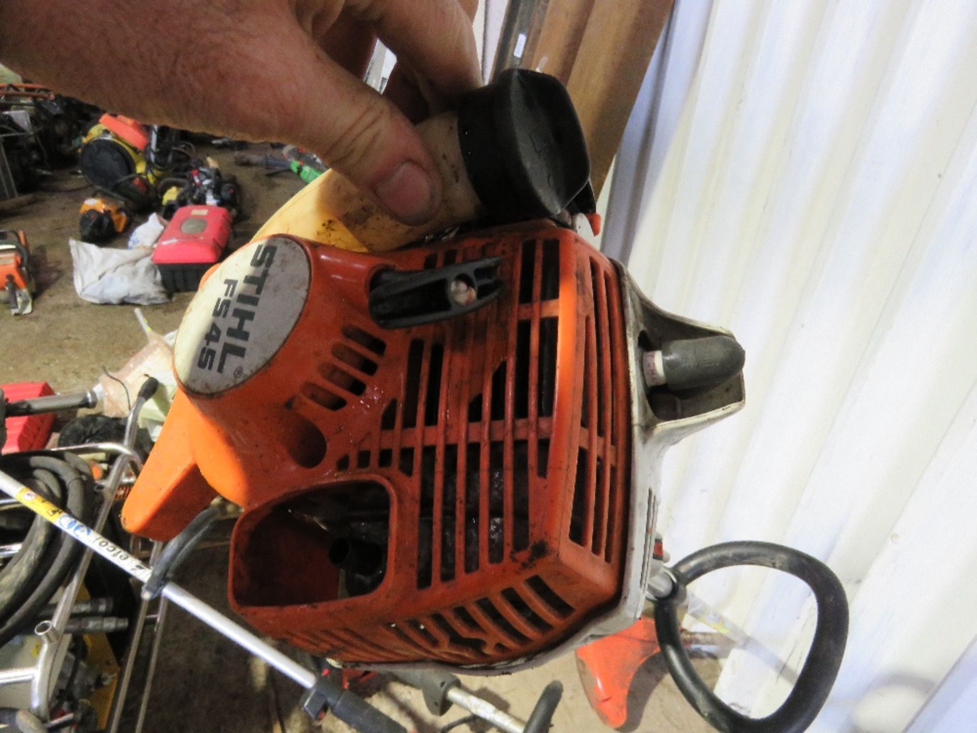 5 X ASSORTED PETROL ENGINED STRIMMERS. - Image 13 of 14