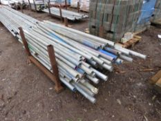 STILLAGE OF SCAFFOLDING TUBES 5-6FT LENGTH APPROX. 100 NO. IN TOTAL APPROX. SOURCED FROM COMPANY LIQ