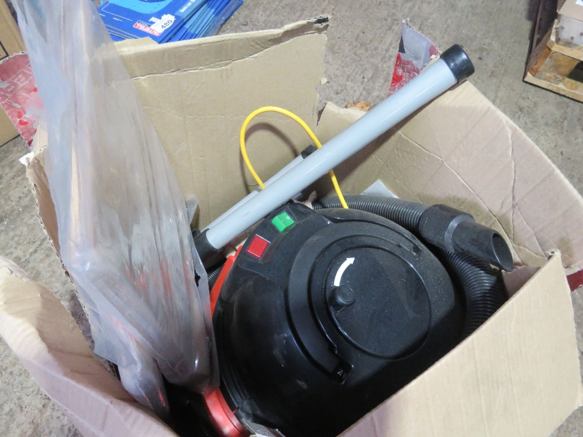 HENRY VAC AND BAGS, LITTLE USED, 240V