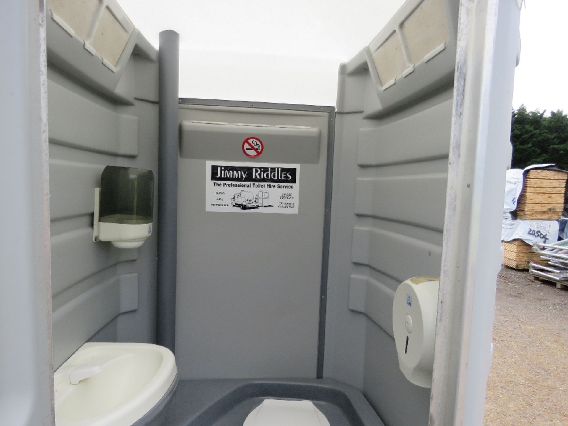 PORTABLE SITE TOILET. DIRECT FROM LOCAL COMPANY. - Image 4 of 5