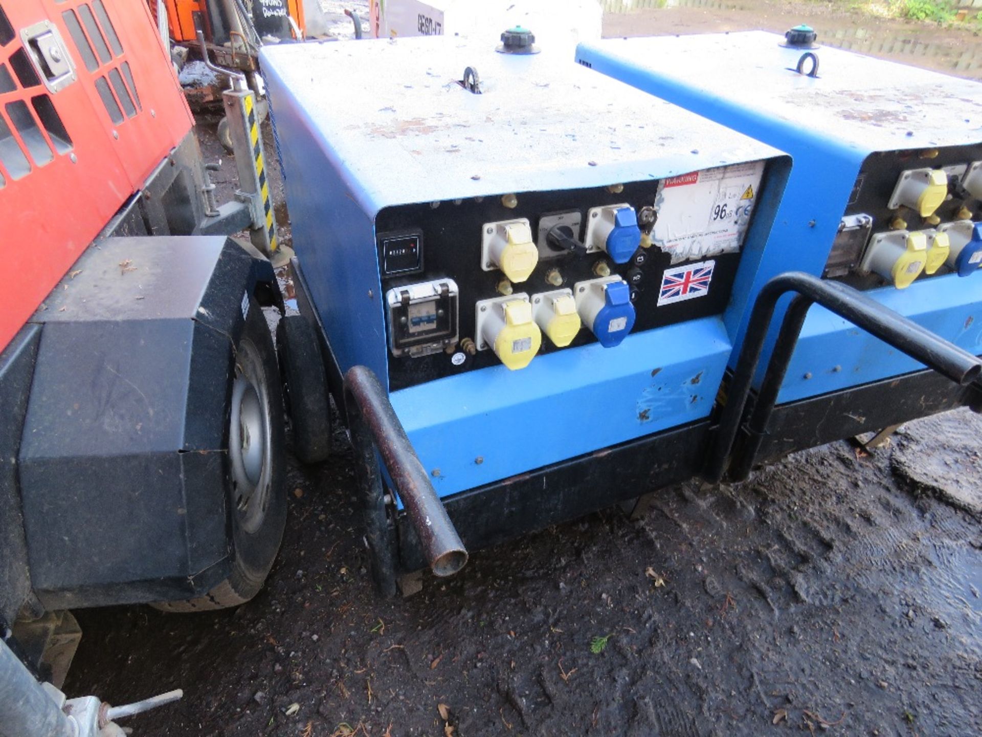 STEPHILL 6KVA BARROW GENERATOR. WHEN TESTED WAS SEEN TO RUN AND MAKE POWER.