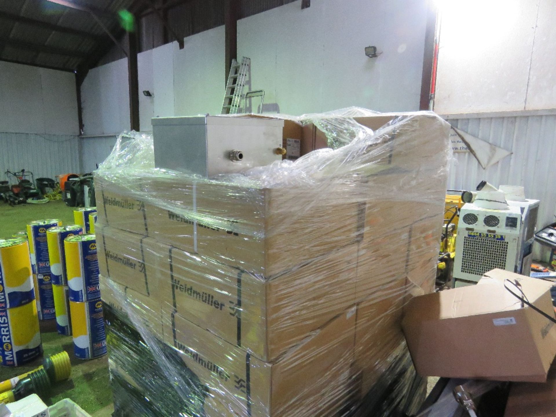 3X PALLETS OF WEIDMULLER INDUSTRIAL LIGHTING EQUIPMENT: 1X PALLET OF STEEL CONNECTION BOXES AND 2X - Image 6 of 9