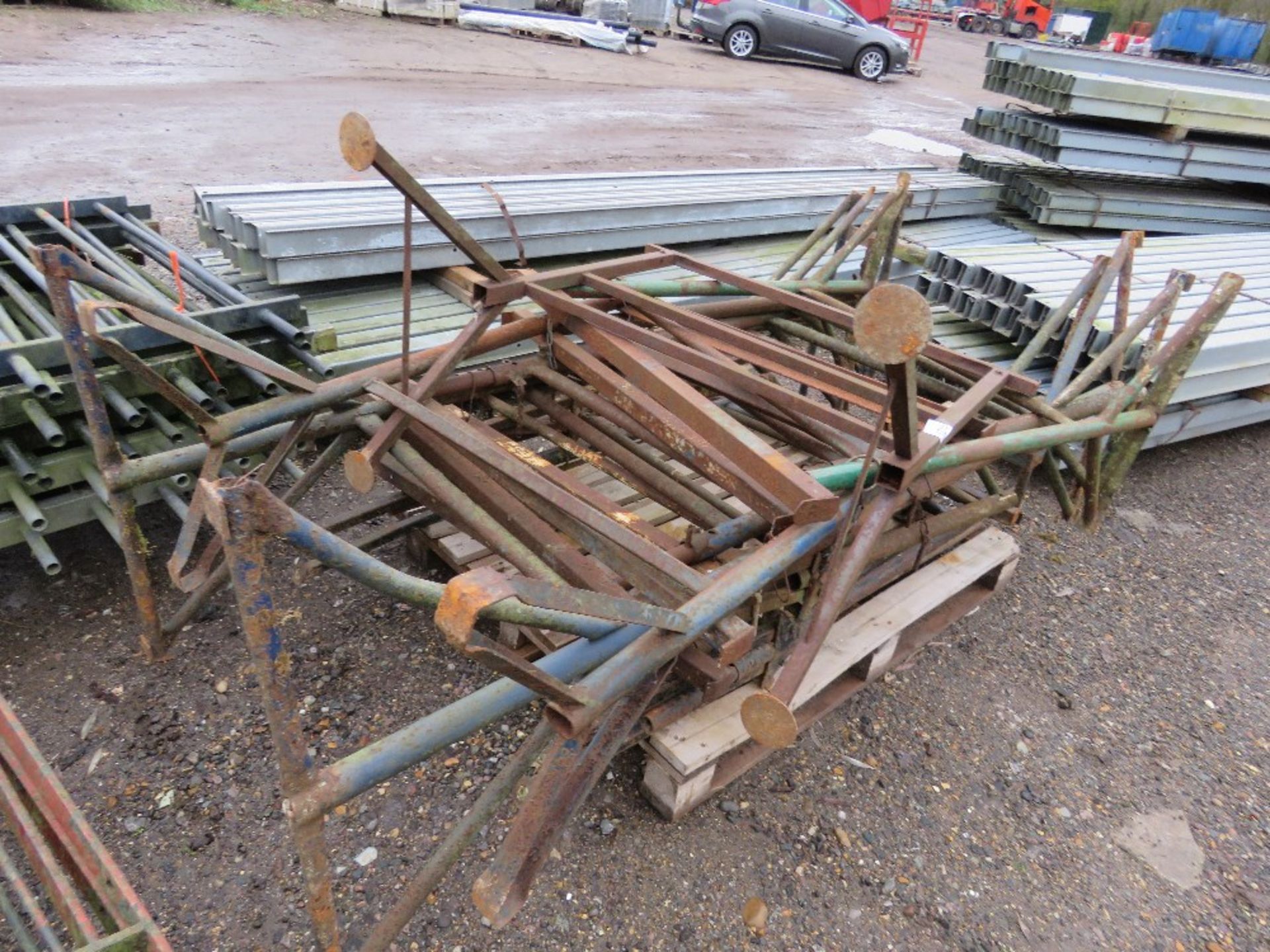 10NO ASSORTED TRESTLES. THIS LOT IS SOLD UNDER THE AUCTIONEERS MARGIN SCHEME, THEREFORE NO VAT WI - Image 2 of 3