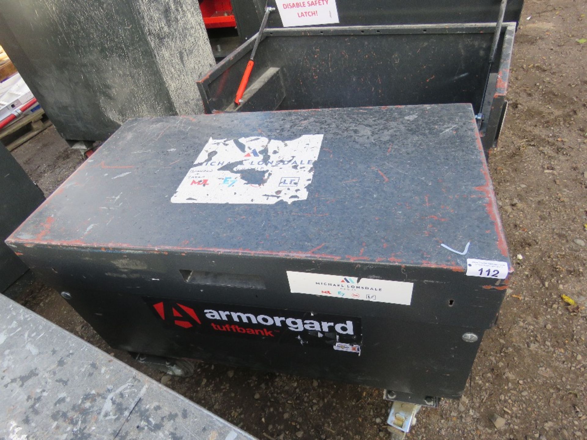 ARMORGARD TUFBANK TOOL BOX.