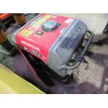 HONDA EU30is CAMPING GENERATOR, CONDITION UNKNOWN. THIS LOT IS SOLD UNDER THE AUCTIONEERS MARGIN