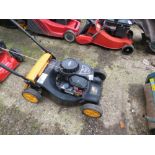 McCULLOCH PETROL ENGINED LAWN MOWER, NO BOX. THIS LOT IS SOLD UNDER THE AUCTIONEERS MARGIN SCHEME