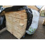 EXTRA LARGE PACK OF UNTREATED SHIPLAP CLADDING BOARDS 1.83M LENGTH X 100MM APPROX.