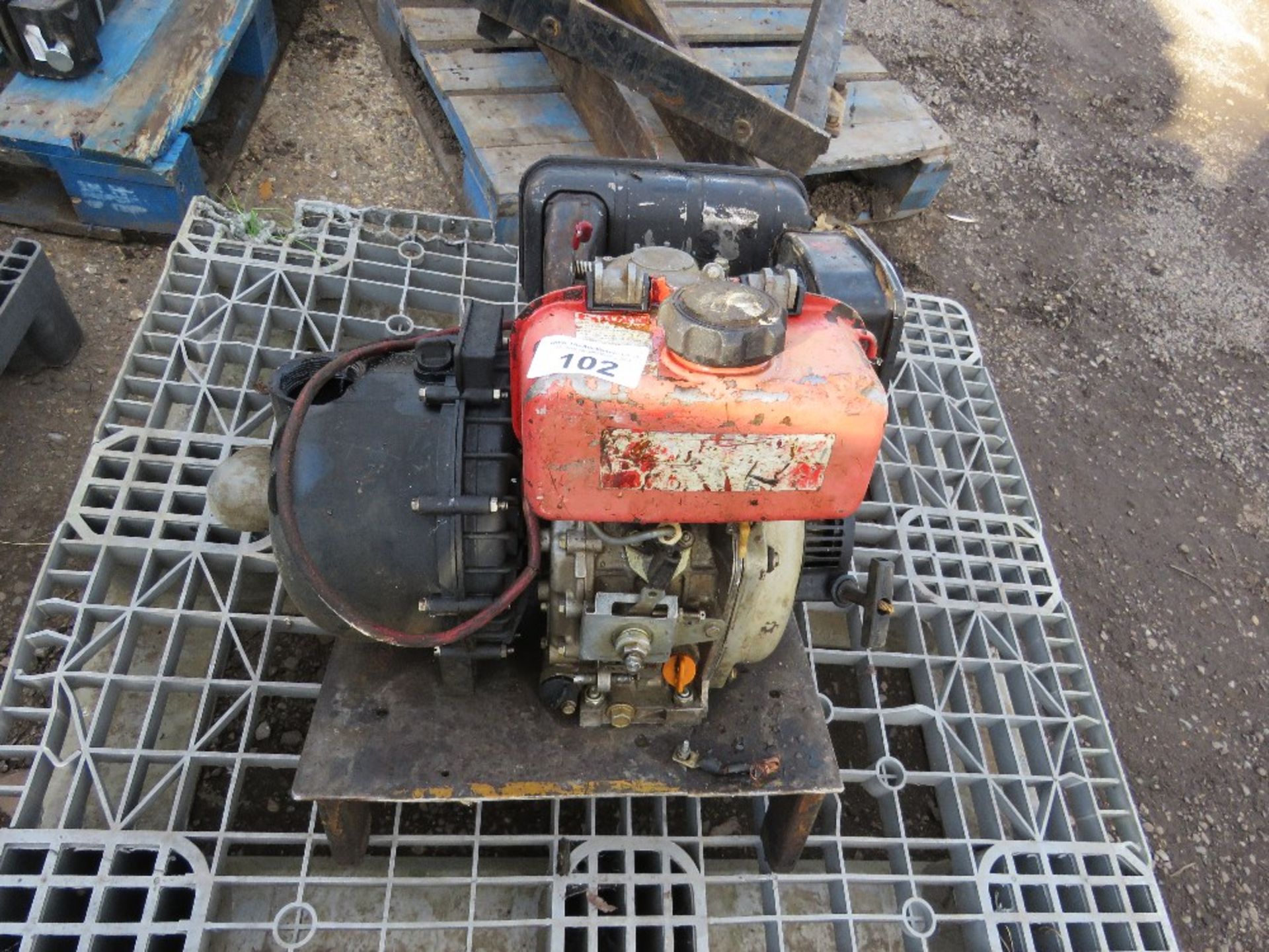 YANMAR ENGINED DIESEL WATER PUMP.