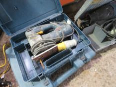 110VOLT JIG SAW PLUS A DRILL. THIS LOT IS SOLD UNDER THE AUCTIONEERS MARGIN SCHEME, THEREFORE NO