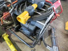 JCB BEAVER HEAVY DUTY DIESEL ENGINED HYDRAULIC BREAKER PACK WITH HOSE AND GUN. WHNE TESTED WAS SEEN