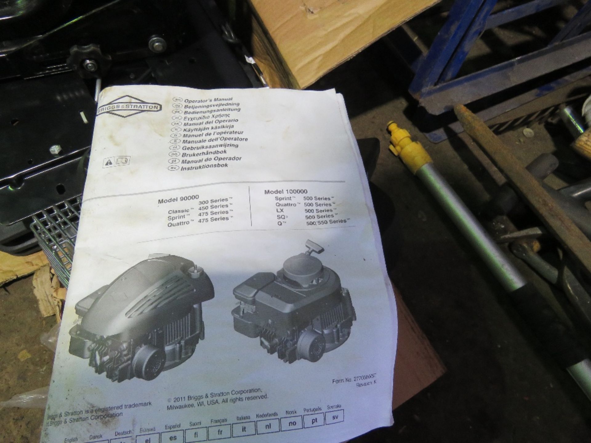 BRIGGS AND STRATTON 500 158CC LAWNMOWER ENGINE, UNUSED. SOURCED FROM COMPANY LIQUIDATION. - Image 4 of 5