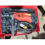 HILTI DD110 DIAMOND DRILL IN A CASE.