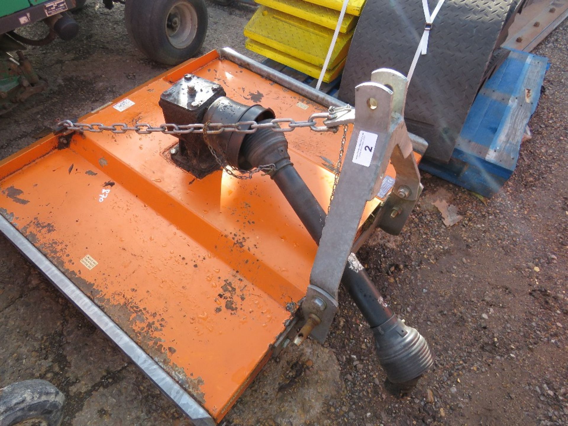BEACO BTOP 100 TRACTOR MOUNTED MOWER YEAR 2014 BUILD, 4FT WIDTH APPROX.