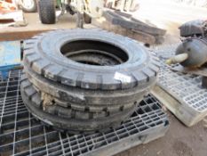 2 X BKT UNUSED TRACTOR TYRES 6.50-16.