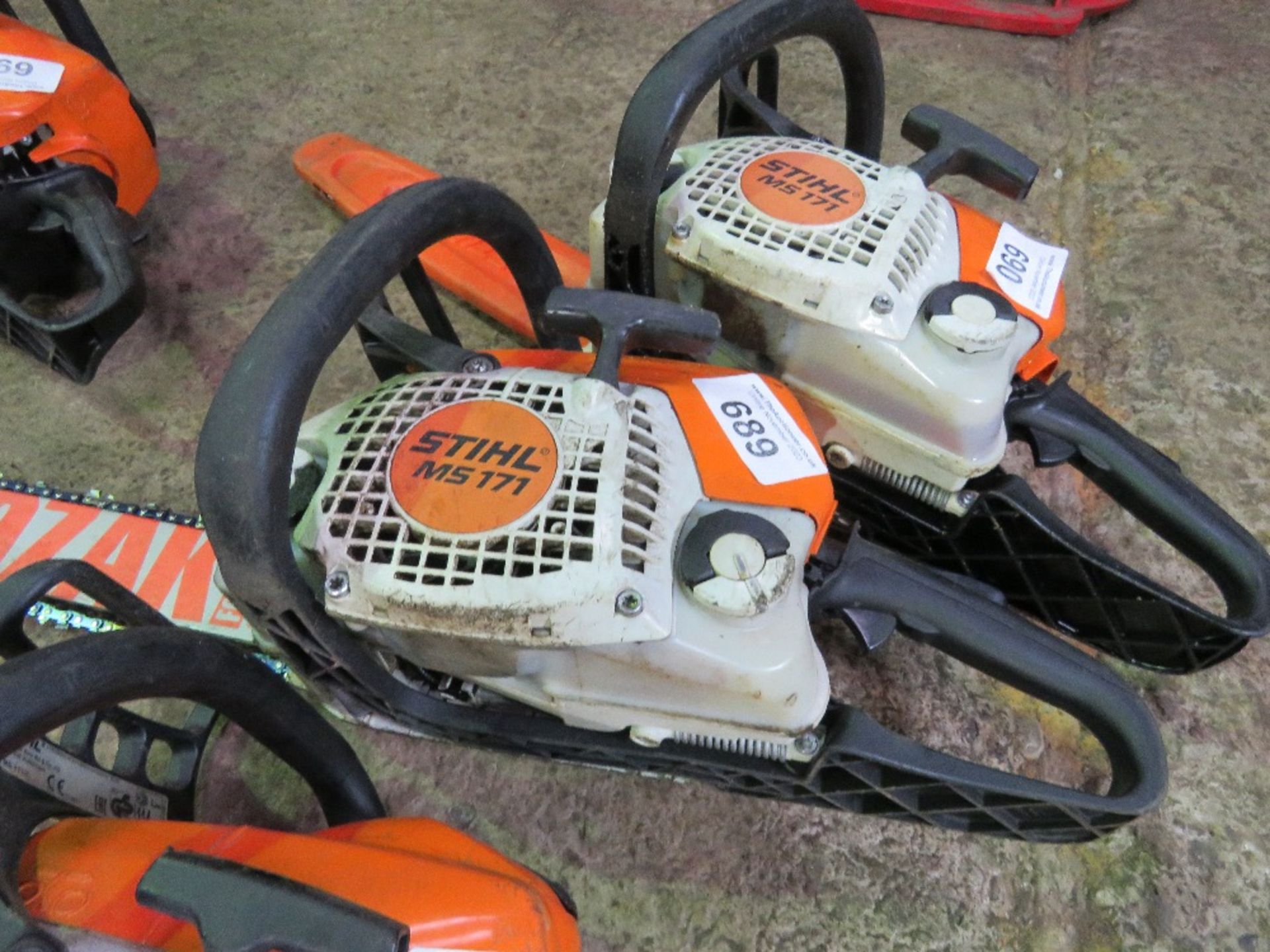 STIHL PETROL ENGINED CHAINSAW MODEL MS171. - Image 2 of 2