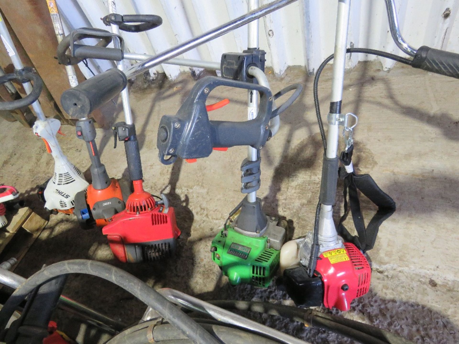 5 X ASSORTED PETROL ENGINED STRIMMERS. - Image 4 of 14