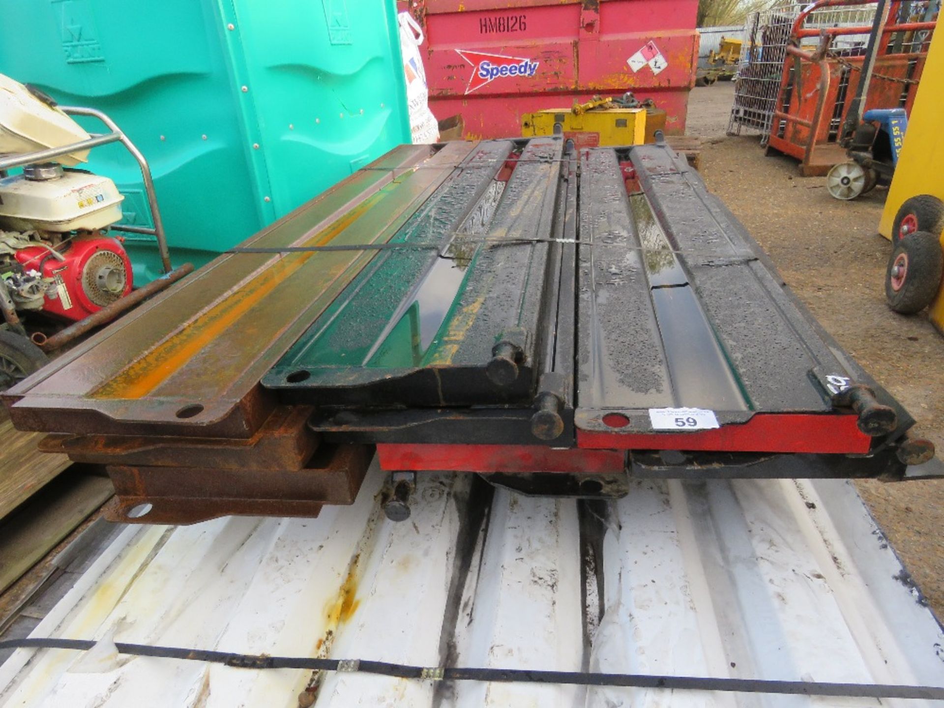 PALLET OF UNUSED TRUCK SIDES. - Image 4 of 4