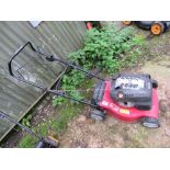 MOUNTFIELD PETROL ENGINED ROTARY LAWNMOWER. NO COLLECTOR. THIS LOT IS SOLD UNDER THE AUCTIONEER