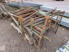 10NO ASSORTED TRESTLES. THIS LOT IS SOLD UNDER THE AUCTIONEERS MARGIN SCHEME, THEREFORE NO VAT WI