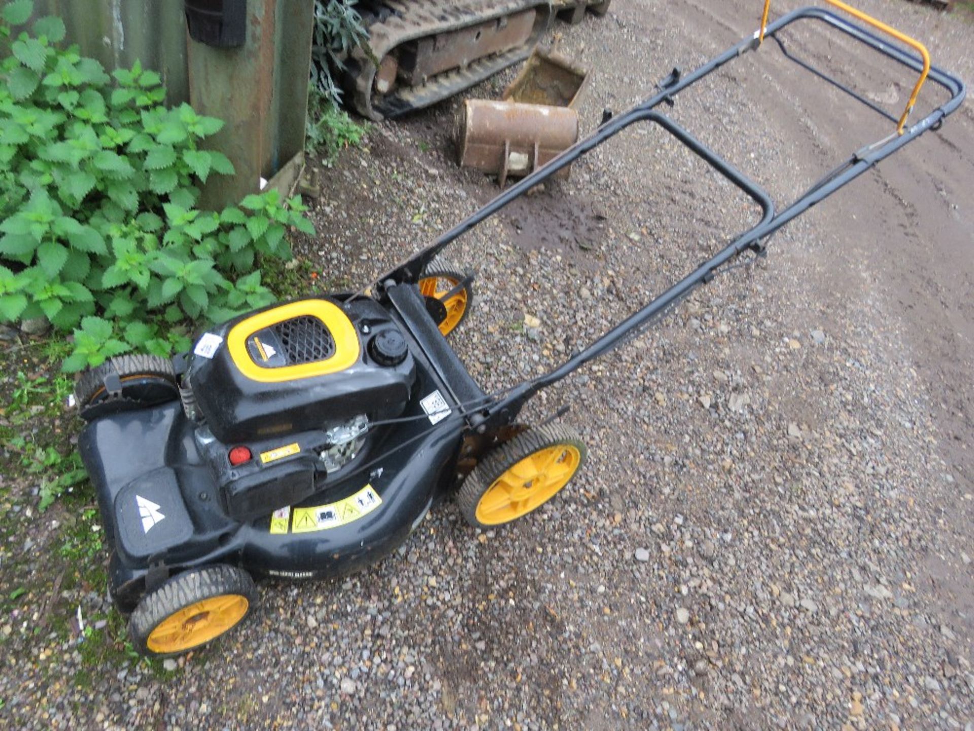 McCULLOCH PETROL ENGINED ROTARY LAWNMOWER. NO COLLECTOR. THIS LOT IS SOLD UNDER THE AUCTIONEERS