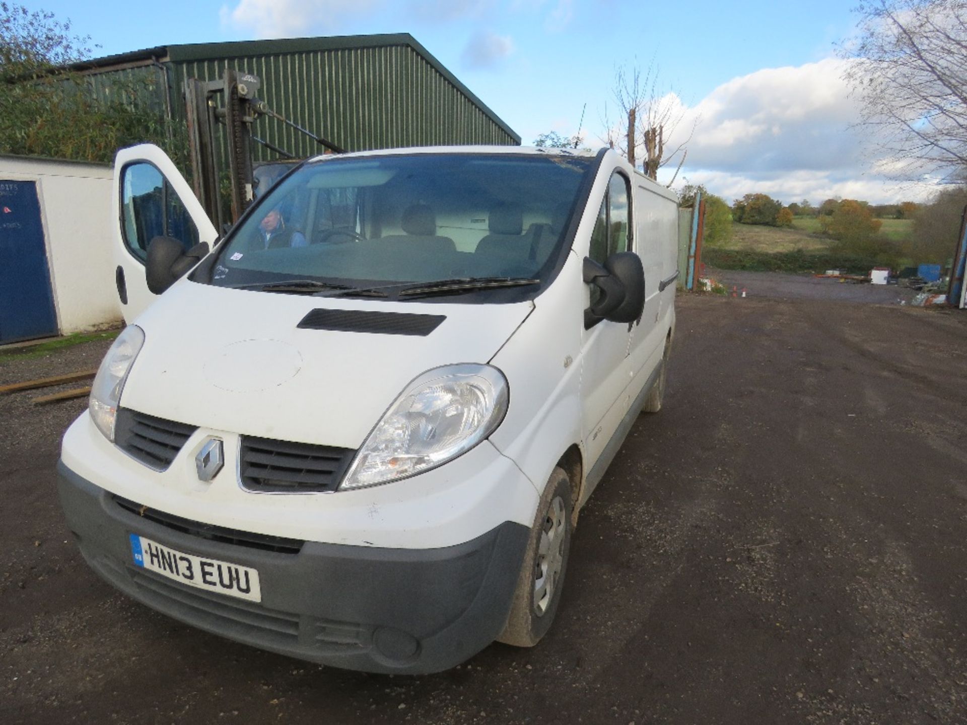 RENAULT TRAFIC DCi115 PANEL VAN REG:HN13 EUU. WITH V5. 2 X KEYS. MOT UNTIL AUGUST 2024. WHEN TESTED - Image 3 of 16