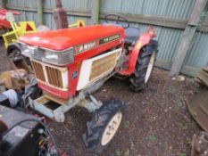 YANMAR YM2210D COMPACT AGRICULTURAL TRACTOR, 4WD, AGRICULTURAL TYRES, WITH REAR LINKAGE. FROM LIMITE