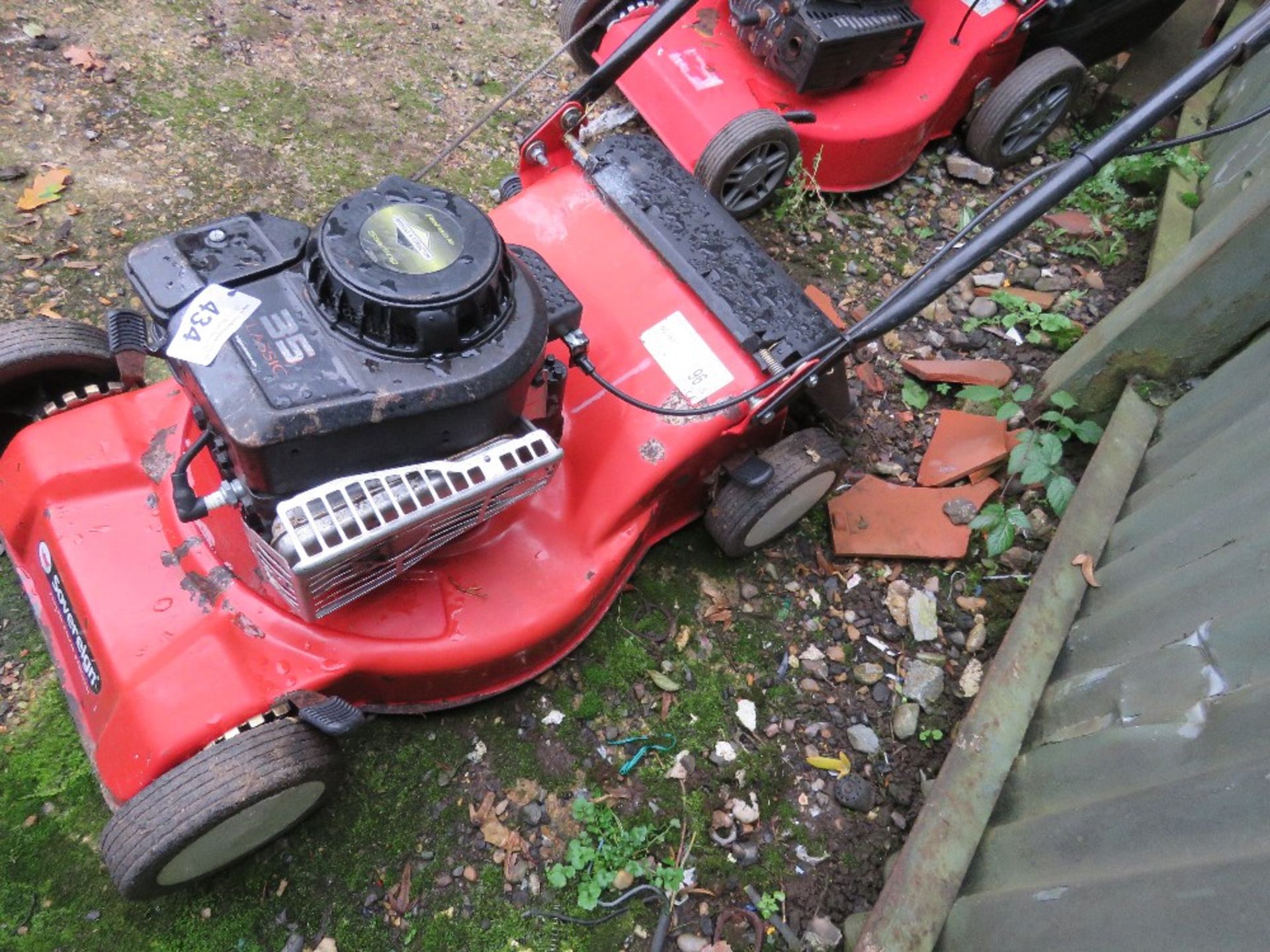 SOVEREIGN PETROL ENGINED LAWN MOWER, NO BOX. THIS LOT IS SOLD UNDER THE AUCTIONEERS MARGIN SCHEME - Image 3 of 3