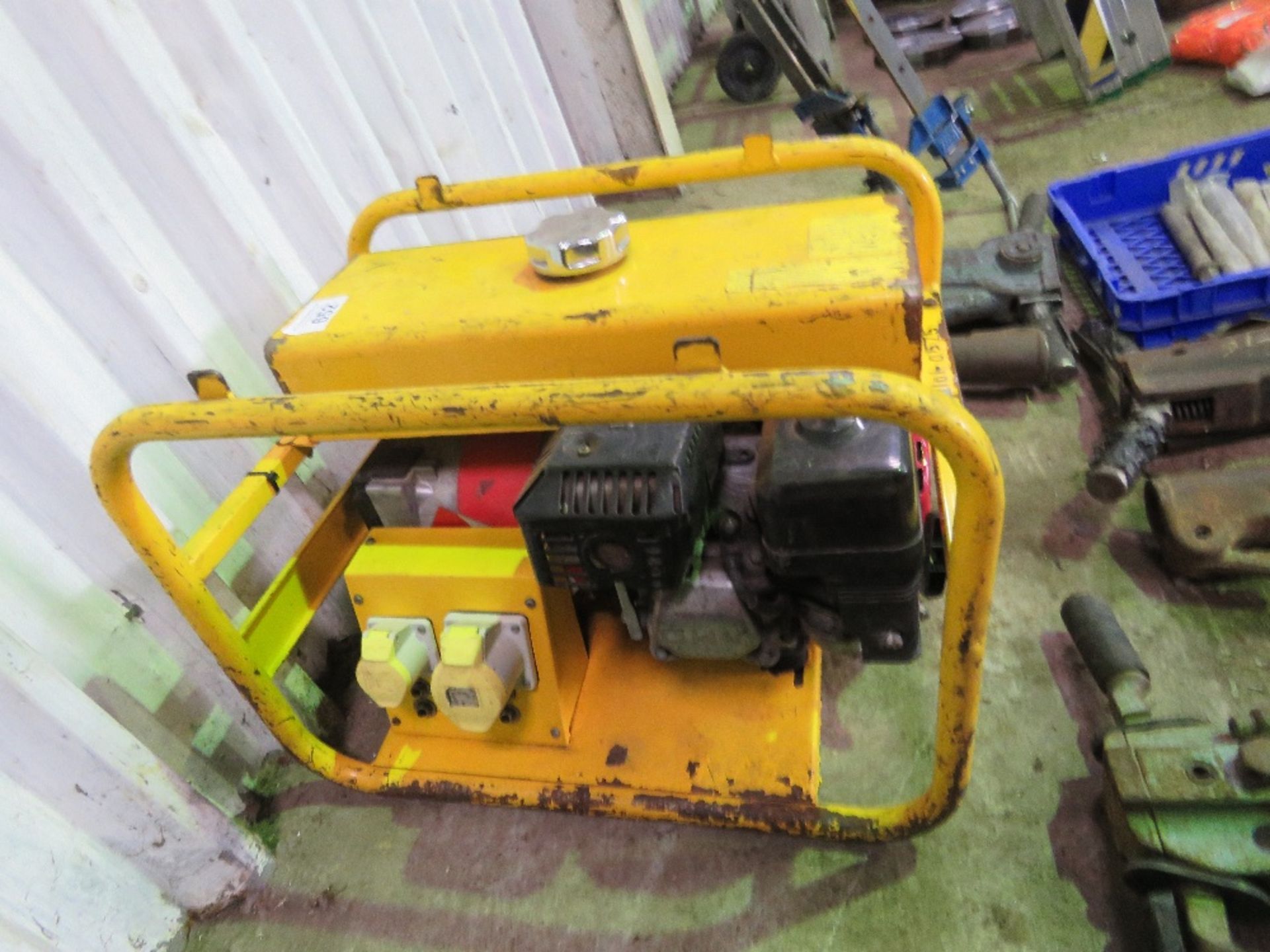 HONDA ENGINED PETROL GENERATOR.