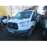 FORD TRANSIT 350 TWIN WHEEL 3.5TONNE DROP SIDE TRUCK REG:GF66 EJN 198,910 REC MILES. MOT 01/12/23. 2