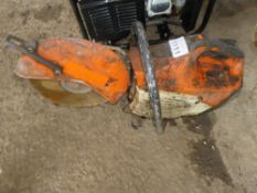 STIHL TS410 TYPE PETROL CUT OFF SAW. THIS LOT IS SOLD UNDER THE AUCTIONEERS MARGIN SCHEME, THEREF