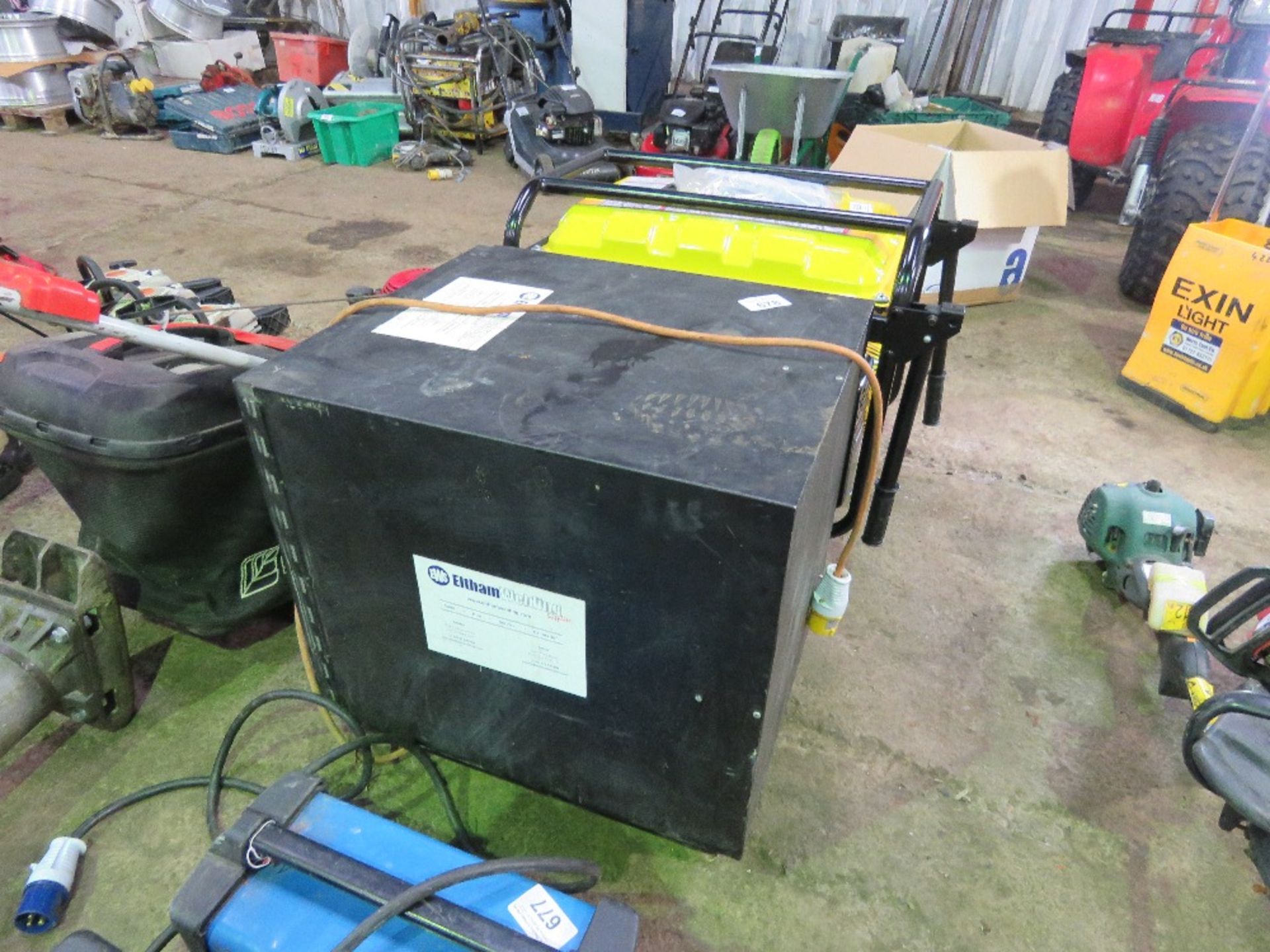 110 VOLT WELDING ROD DRIER CABINET.